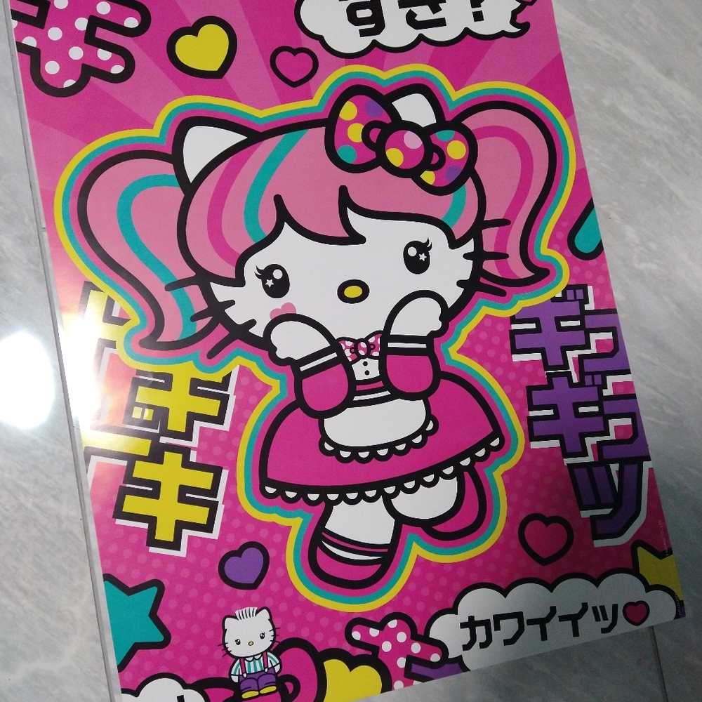 Hello kitty Japanimation poster